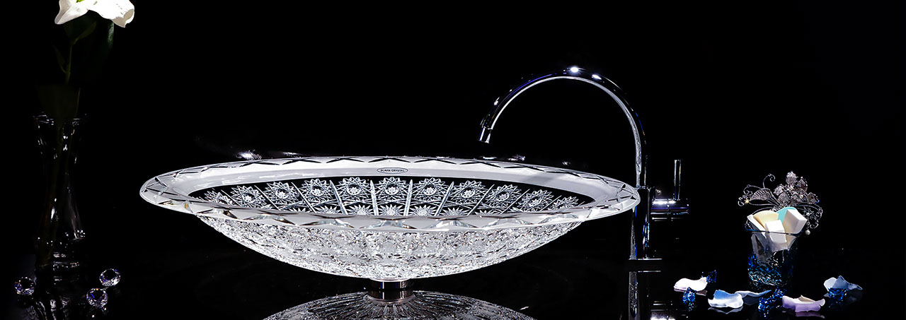 Majestic Elizabeth Crystal Sink, Washbasin, Wash bowl, Luxury,