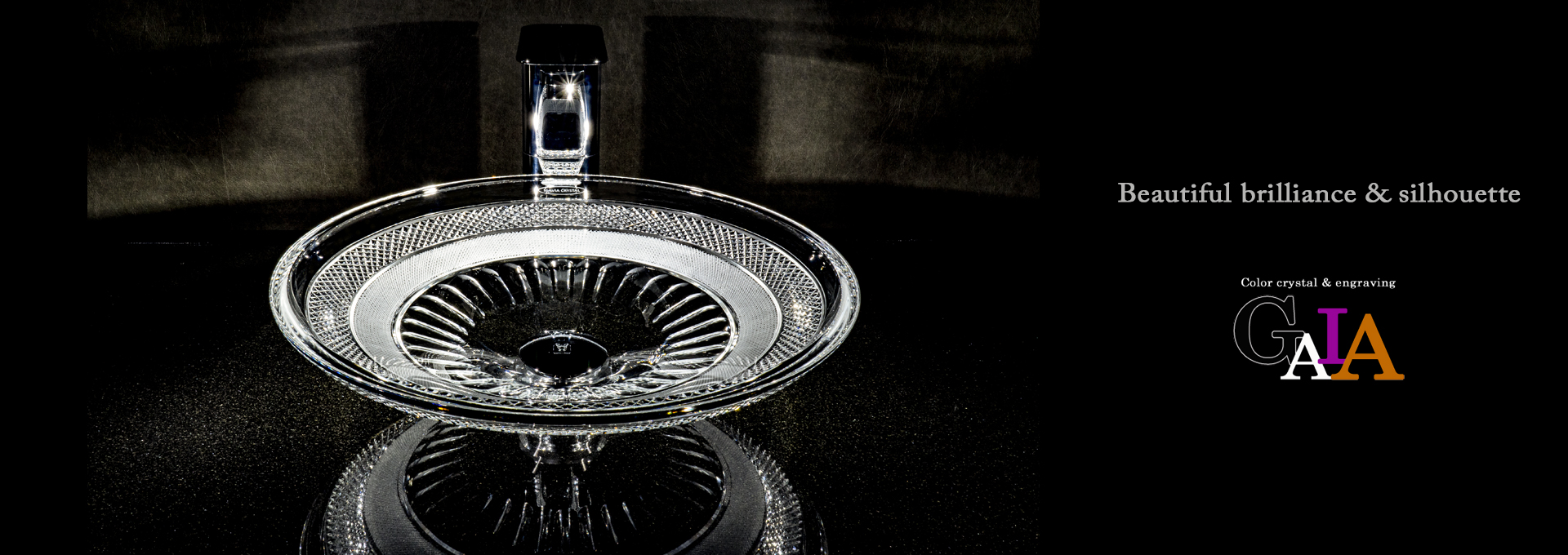 SLAVIA CRYSTAL　Dilos　GAIA  CLEAR（スラヴィアクリスタル）ディロス　ガイア　クリアーカラー洗面ボウル　｜洗面器｜手洗器｜手洗いボウル｜おしゃれ｜豪華｜美しい｜ガラス｜ボウル｜最高級｜クリスタル｜