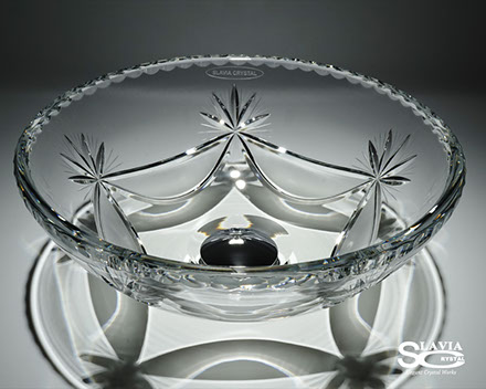 スラヴィアクリスタル　ミミ　クラッシック　ディロス洗面ボウル　｜クリスタル｜ガラス｜手洗器｜手洗いボウル｜洗面器｜小型｜コンパクト｜トイレ｜玄関｜スペース｜デザイン｜おしゃれ｜豪華｜美しい｜スラビアクリスタル｜小型｜