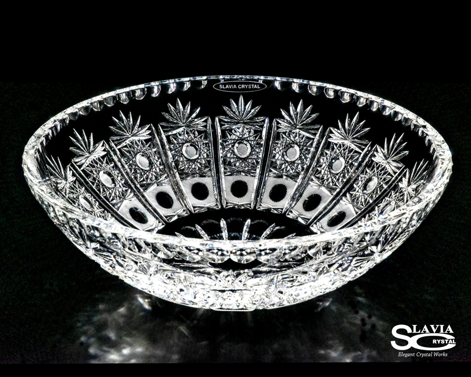 スラヴィアクリスタル　ミミ　クラッシック　ヴィクトリア洗面ボウル　｜クリスタル｜ガラス｜手洗器｜手洗いボウル｜洗面器｜小型｜コンパクト｜トイレ｜玄関｜スペース｜デザイン｜おしゃれ｜豪華｜美しい｜スラビアクリスタル｜ビクトリア｜