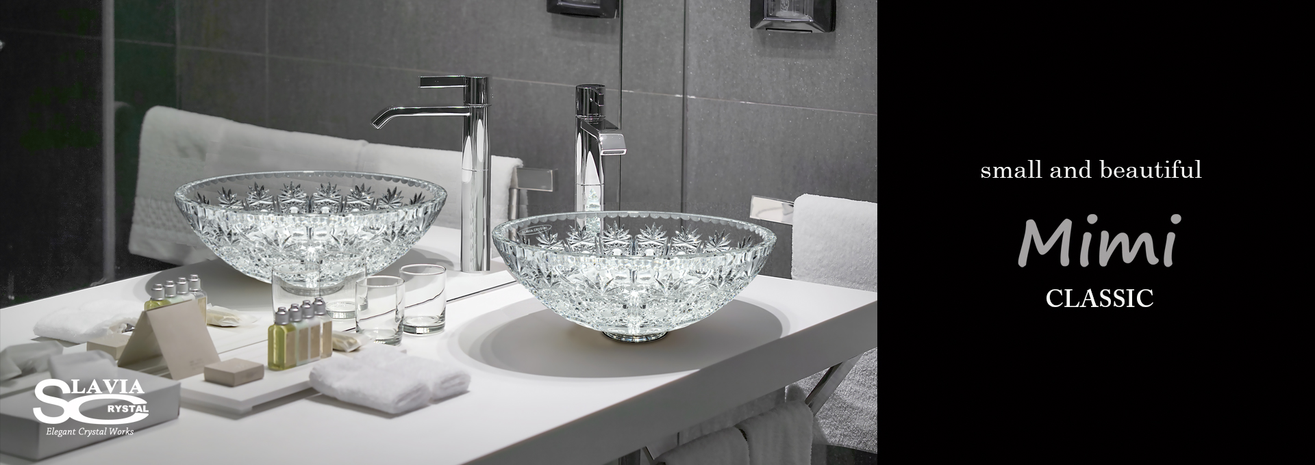 スラヴィアクリスタル：ミミ　シリーズ　クラッシックモデル洗面ボウル：クリスタル：手洗い器：手洗いボウル：トイレ：スペース：おしゃれ：美しい：デザイン：小スペース：ヨーロッパ：最高級：