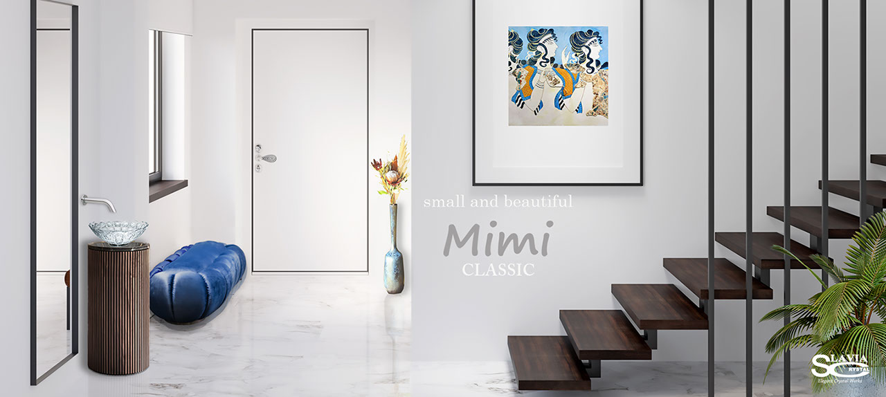 スラヴィアクリスタル：ミミ　シリーズ洗面ボウル：クリスタル：手洗い器：手洗いボウル：トイレ：スペース：おしゃれ：美しい：デザイン：小スペース：ヨーロッパ：最高級：