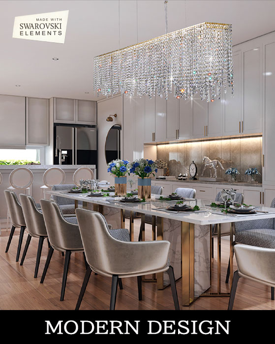 chandeliers modern モダンデザイン スワロフスキーシャンデリア